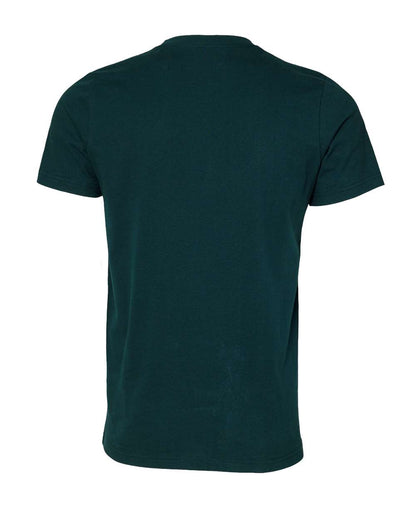 BELLA + CANVAS 3001 Jersey Tee - Atlantic - Back View