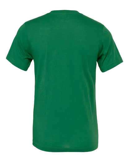 BELLA + CANVAS 3001 Jersey Tee - Evergreen - Back View