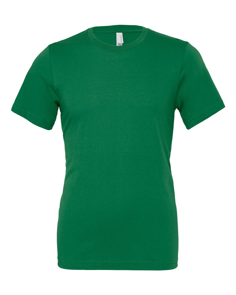 BELLA + CANVAS 3001 Jersey Tee - Evergreen - Front View