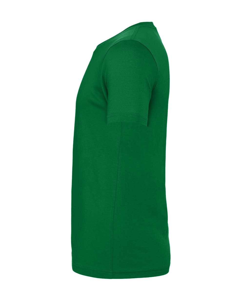 BELLA + CANVAS 3001 Jersey Tee - Kelly - Direct Side