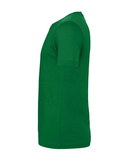 BELLA + CANVAS 3001 Jersey Tee - Kelly - Direct Side