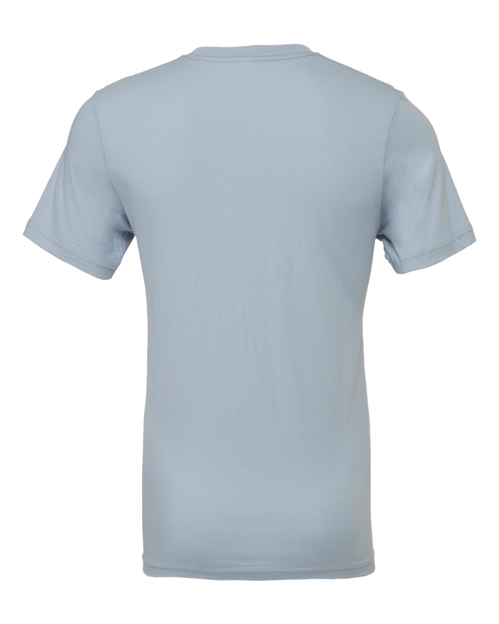 BELLA + CANVAS 3001 Jersey Tee - Light Blue - Back View