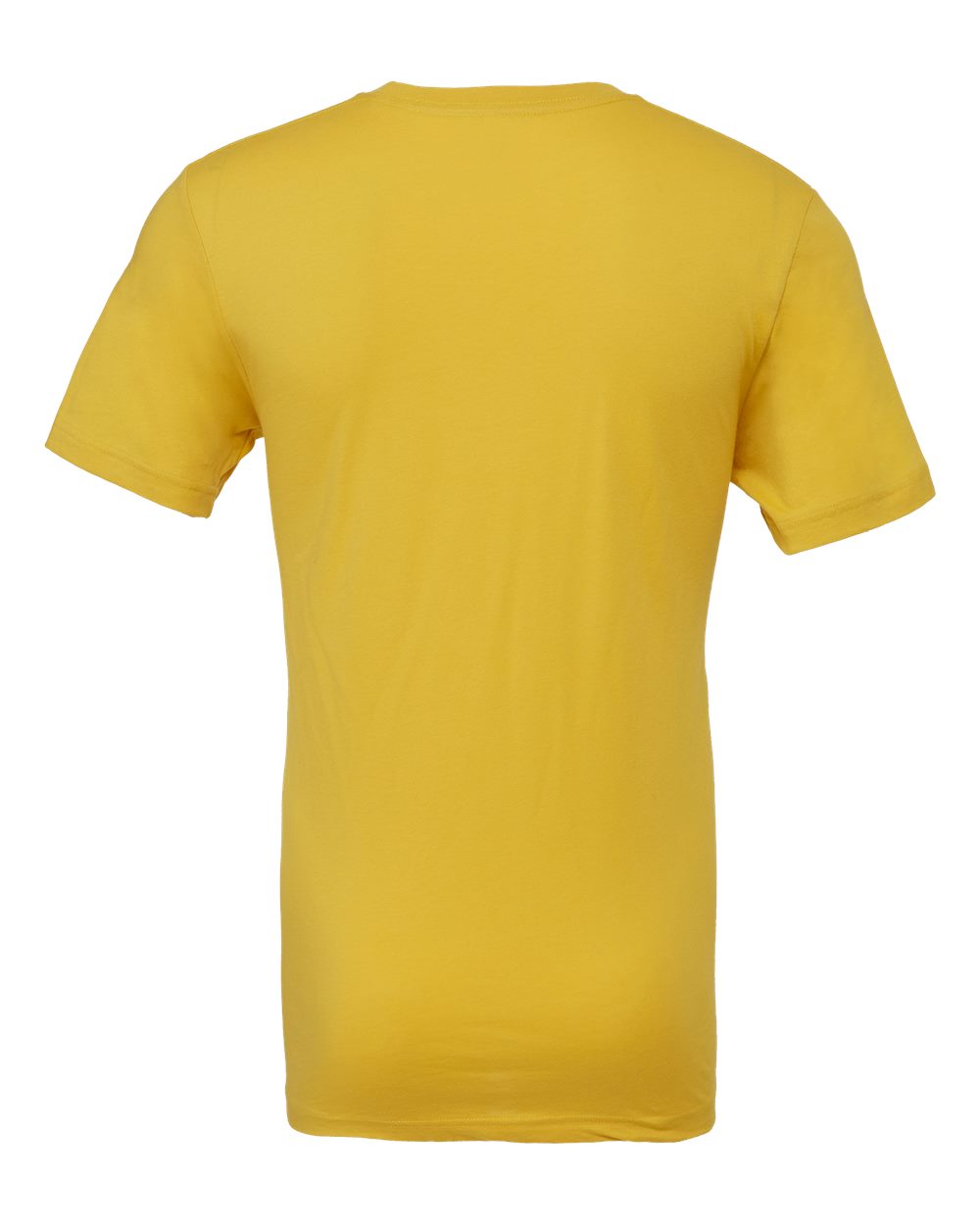 BELLA + CANVAS 3001 Jersey Tee - Maize Yellow - Back View