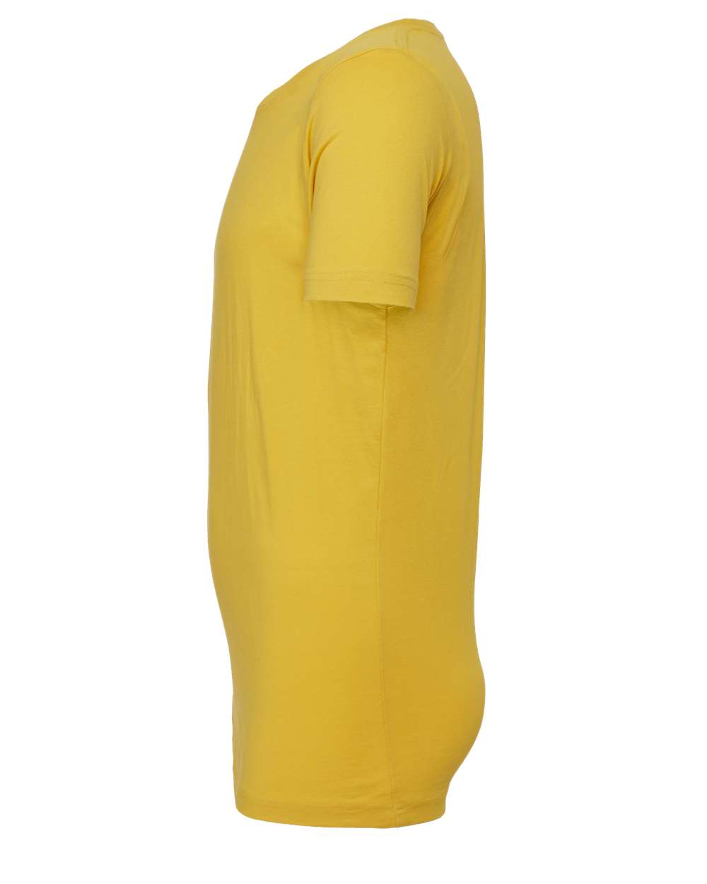 BELLA + CANVAS 3001 Jersey Tee - Maize Yellow - Direct Side