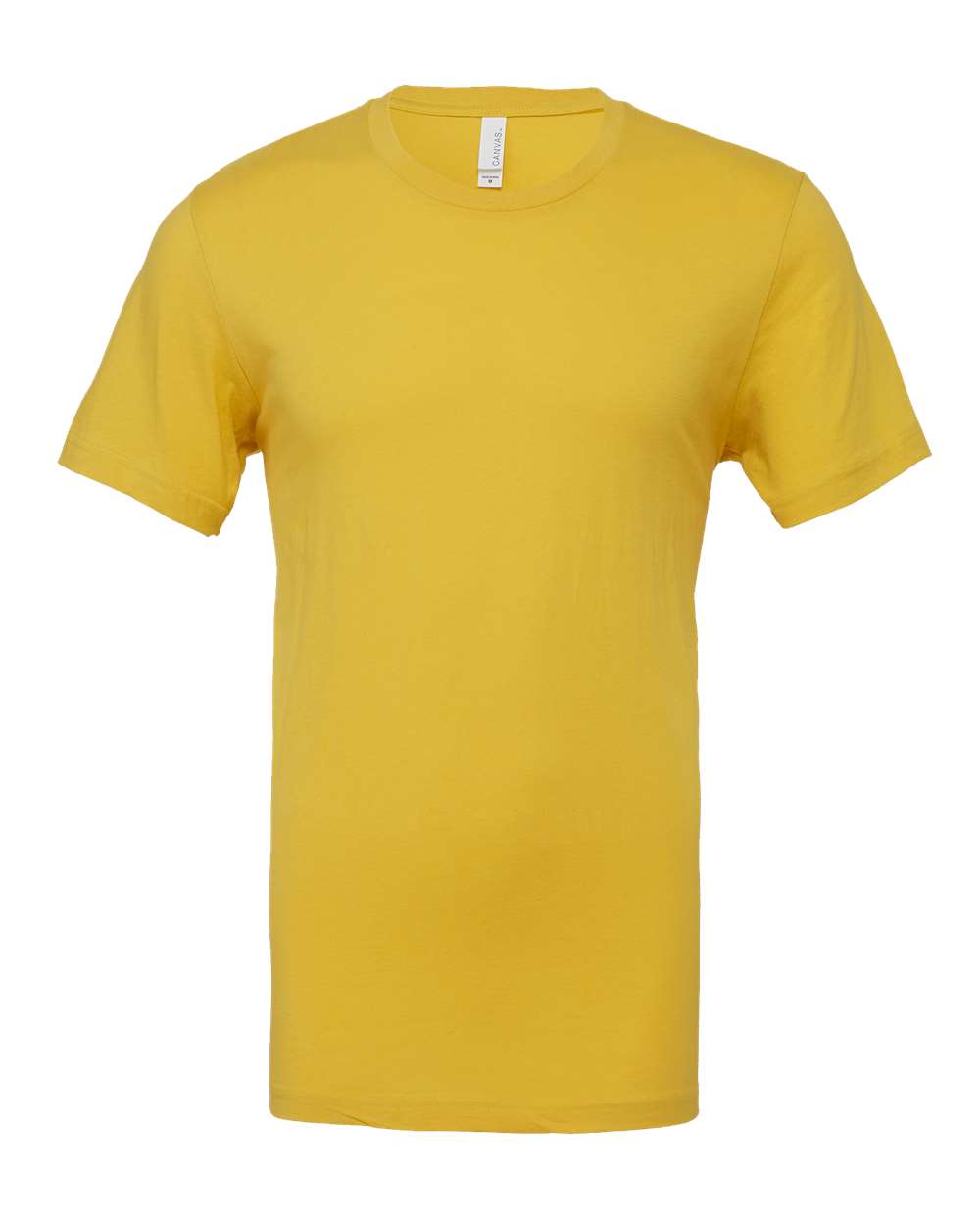 BELLA + CANVAS 3001 Jersey Tee - Maize Yellow - Front View