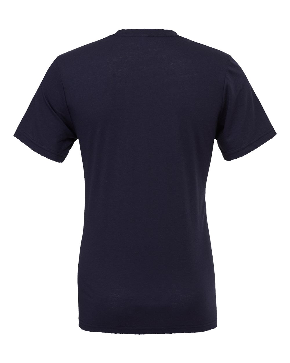 BELLA + CANVAS 3001 Jersey Tee - Navy - Back View