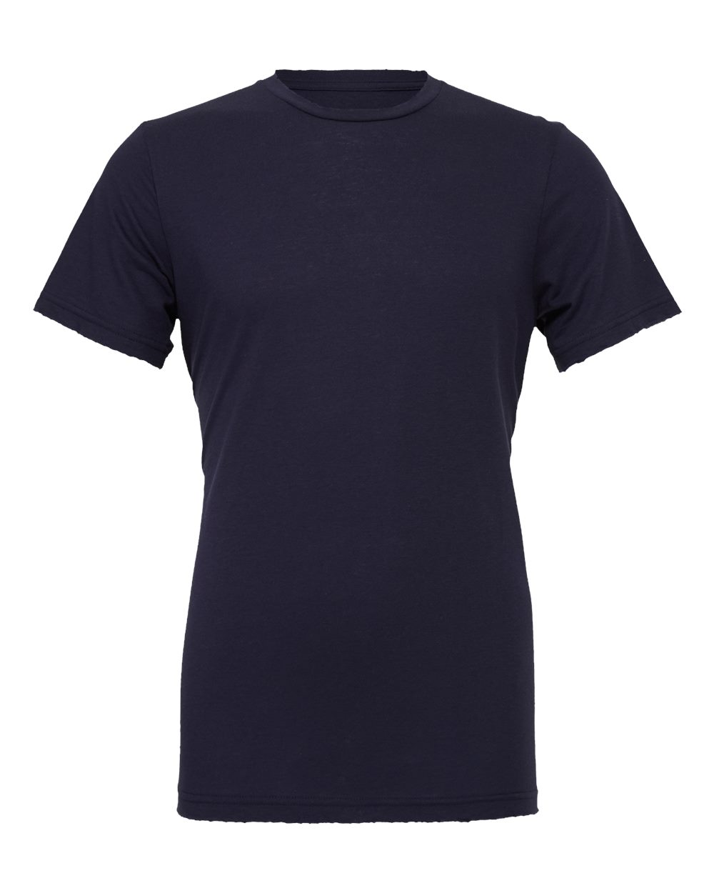 BELLA + CANVAS 3001 Jersey Tee - Navy - Front View