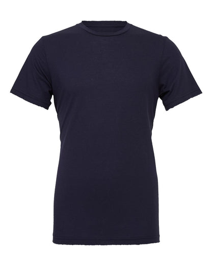 BELLA + CANVAS 3001 Jersey Tee - Navy - Front View