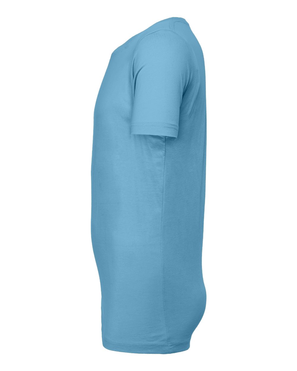 BELLA + CANVAS 3001 Jersey Tee - Ocean Blue - Direct Side