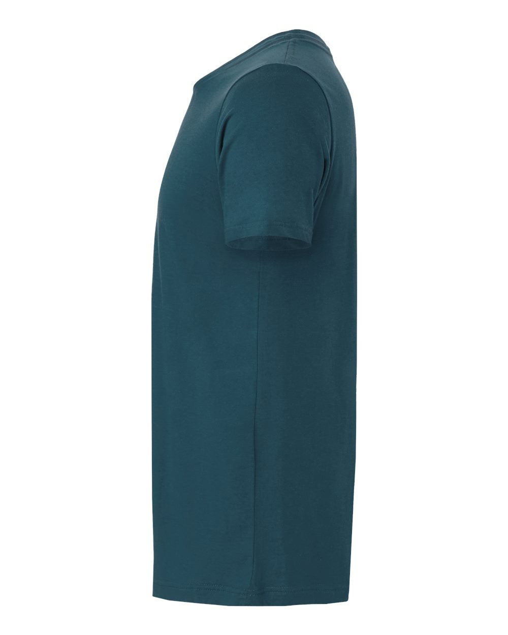 BELLA + CANVAS 3001 Jersey Tee - Deep Teal - Direct Side