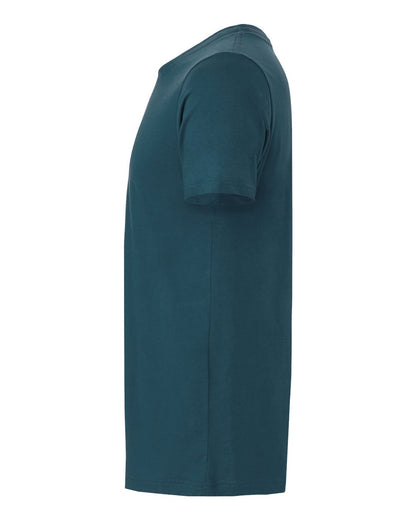 BELLA + CANVAS 3001 Jersey Tee - Deep Teal - Direct Side