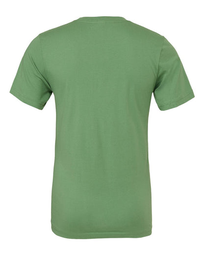 BELLA + CANVAS 3001 Jersey Tee - Leaf - Back View