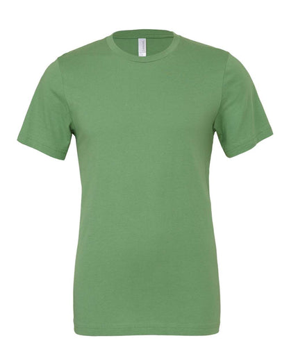 BELLA + CANVAS 3001 Jersey Tee - Leaf - Front View