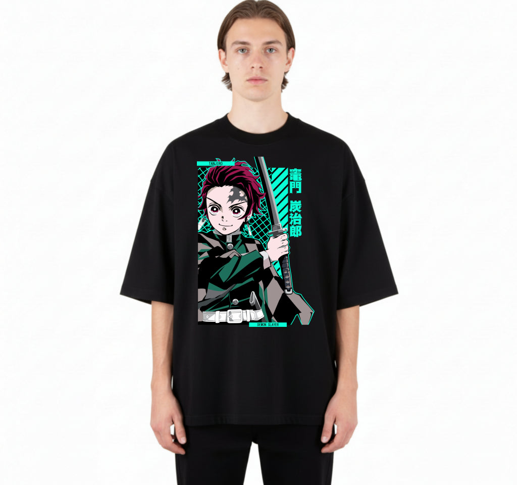 Tanjiro Fire Blade – Anime DTF Transfer