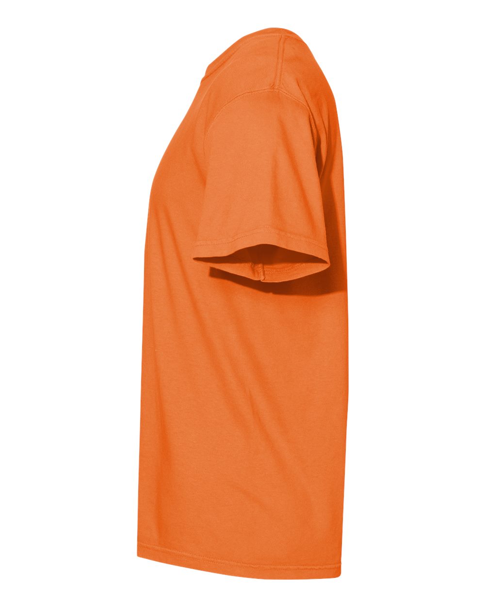 Comfort Colors 1717 Unisex Garment-Dyed Heavyweight T-Shirt - Burnt Orange - Direct Side