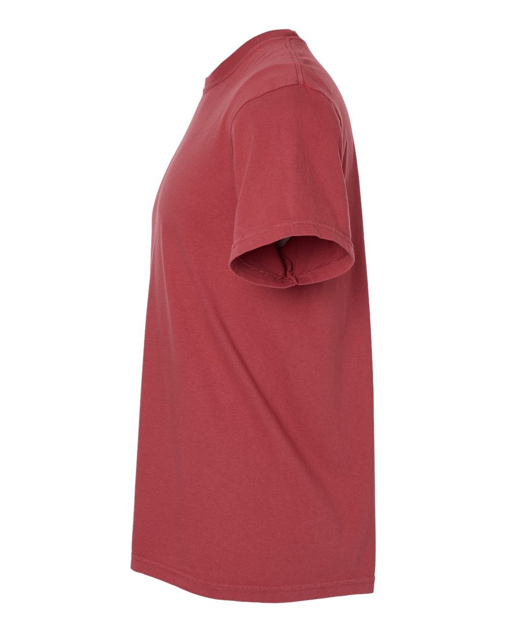 Comfort Colors 1717 Unisex Garment-Dyed Heavyweight T-Shirt - Chili - Direct Side