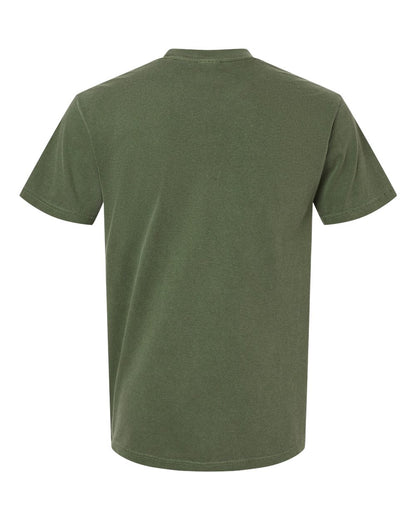 Comfort Colors 1717 Unisex Garment-Dyed Heavyweight T-Shirt - Hemp - Back View
