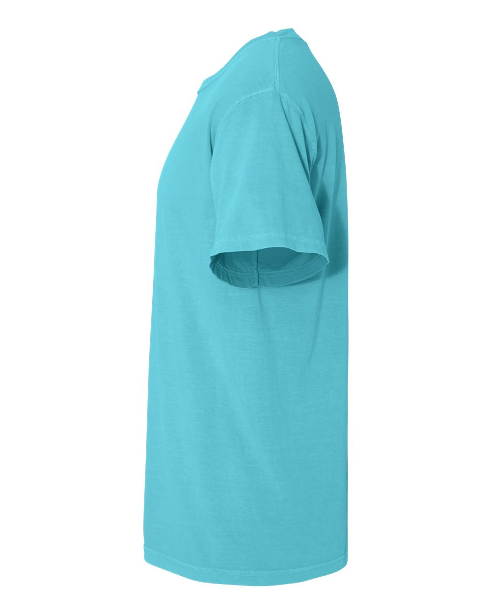 Comfort Colors 1717 Unisex Garment-Dyed Heavyweight T-Shirt - Lagoon - Direct Side