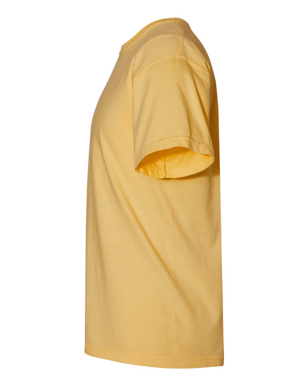 Comfort Colors 1717 Unisex Garment-Dyed Heavyweight T-Shirt - Mustard - Direct Side