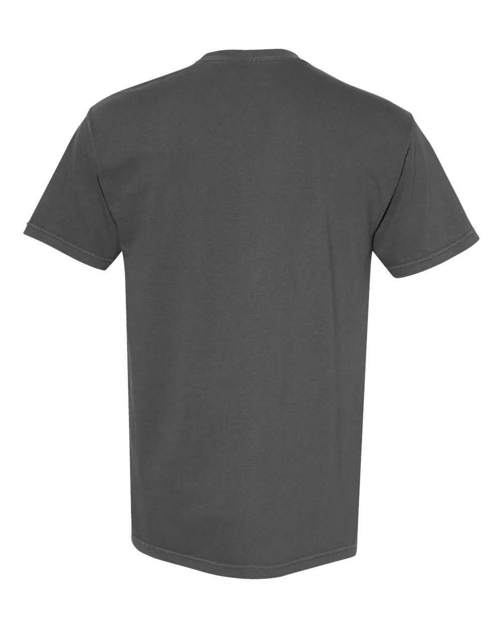 Comfort Colors 1717 Unisex Garment-Dyed Heavyweight T-Shirt - Pepper - Back View