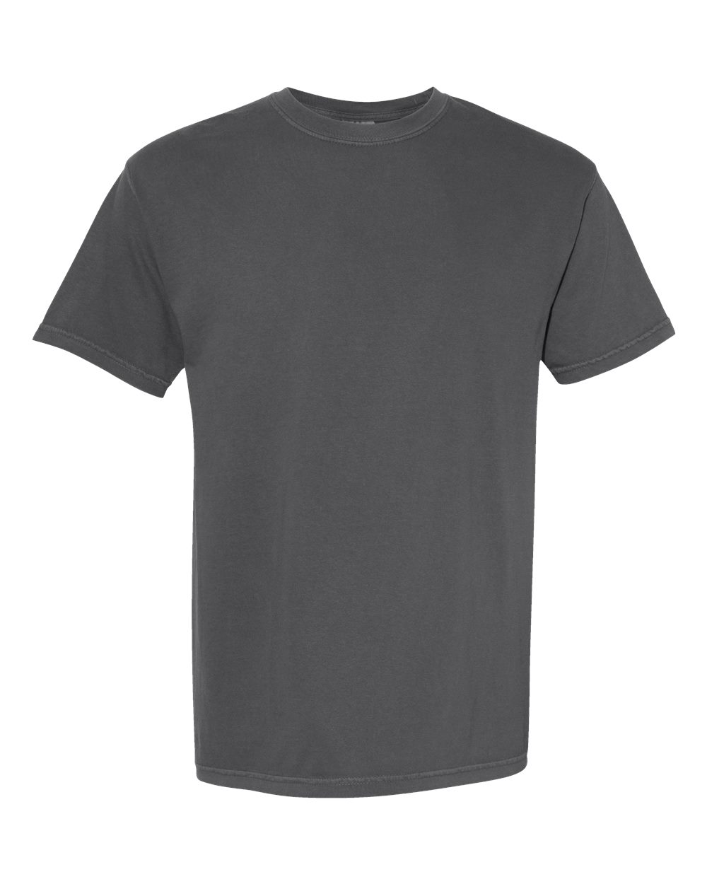 Comfort Colors 1717 Unisex Garment-Dyed Heavyweight T-Shirt - Pepper - Front View
