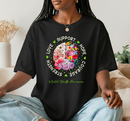 Motivational Support Mental Health Awareness – DTF Transfer