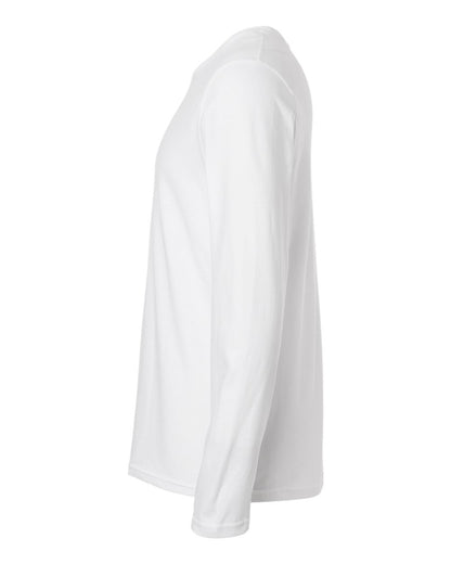Gildan 64400 Unisex Softstyle® Long Sleeve T-Shirt - White - Direct Side