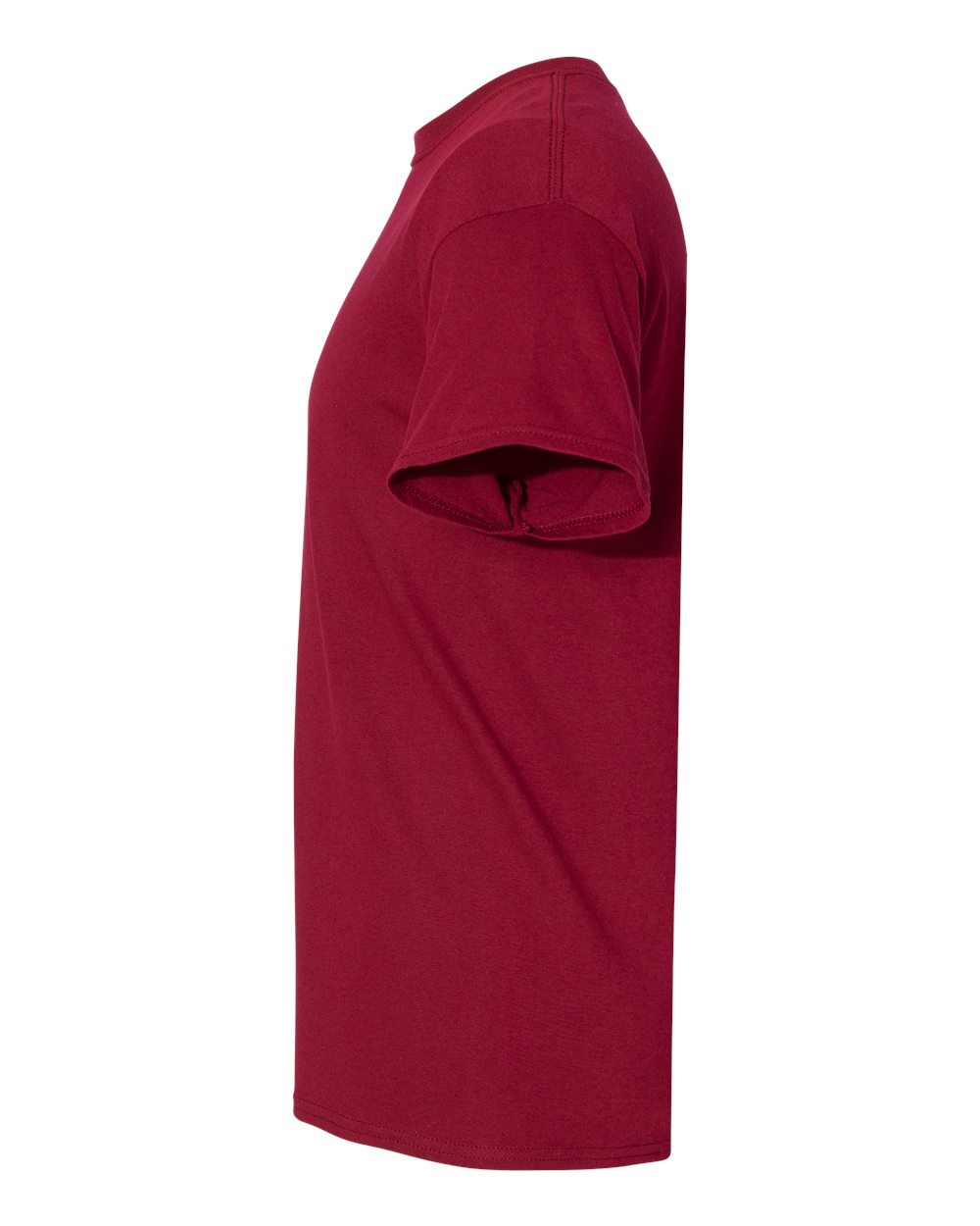 Gildan 5000 Unisex Heavy Cotton™ T-Shirt - Garnet - Direct Side