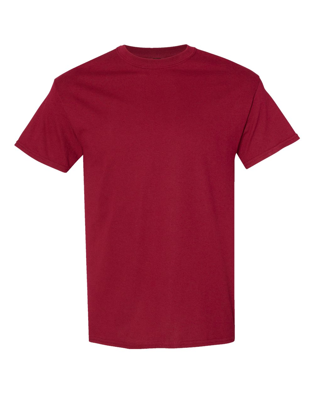 Gildan 5000 Unisex Heavy Cotton™ T-Shirt - Garnet - Front View
