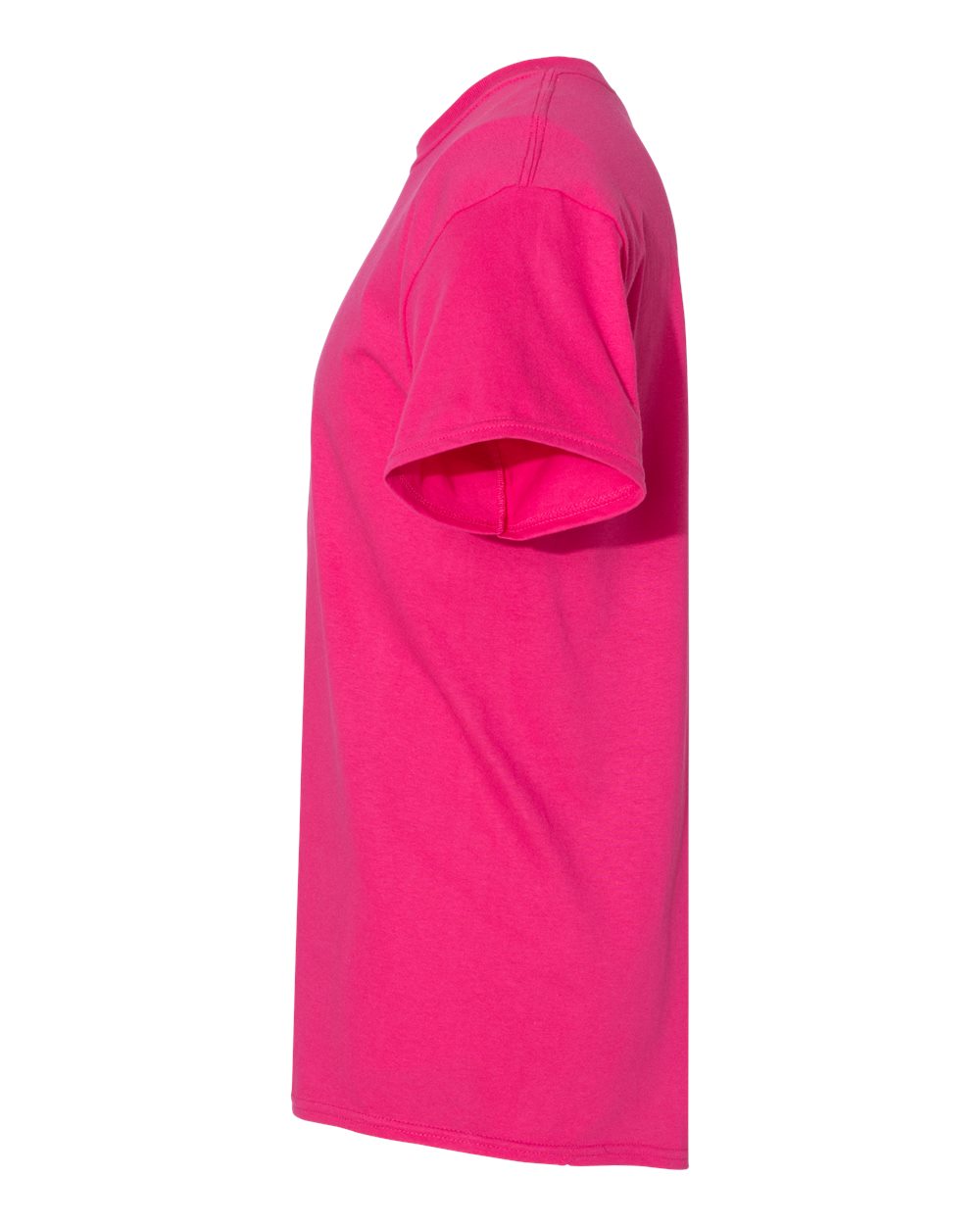 Gildan 5000 Unisex Heavy Cotton™ T-Shirt - Heliconia - Direct Side