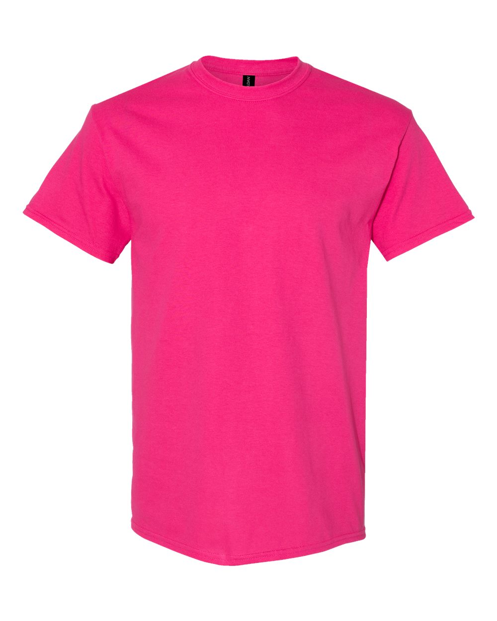 Gildan 5000 Unisex Heavy Cotton™ T-Shirt - Heliconia - Front View