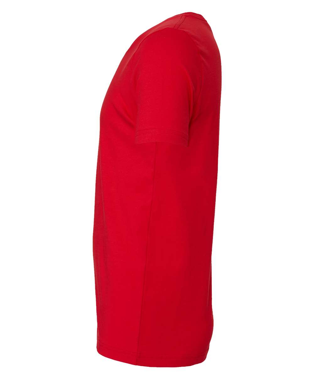 BELLA + CANVAS 3001 Jersey Tee - Red - Direct Side