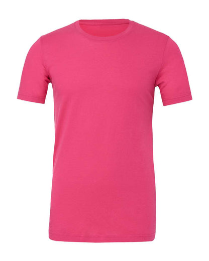 BELLA + CANVAS 3001 Jersey Tee - Berry - Front View
