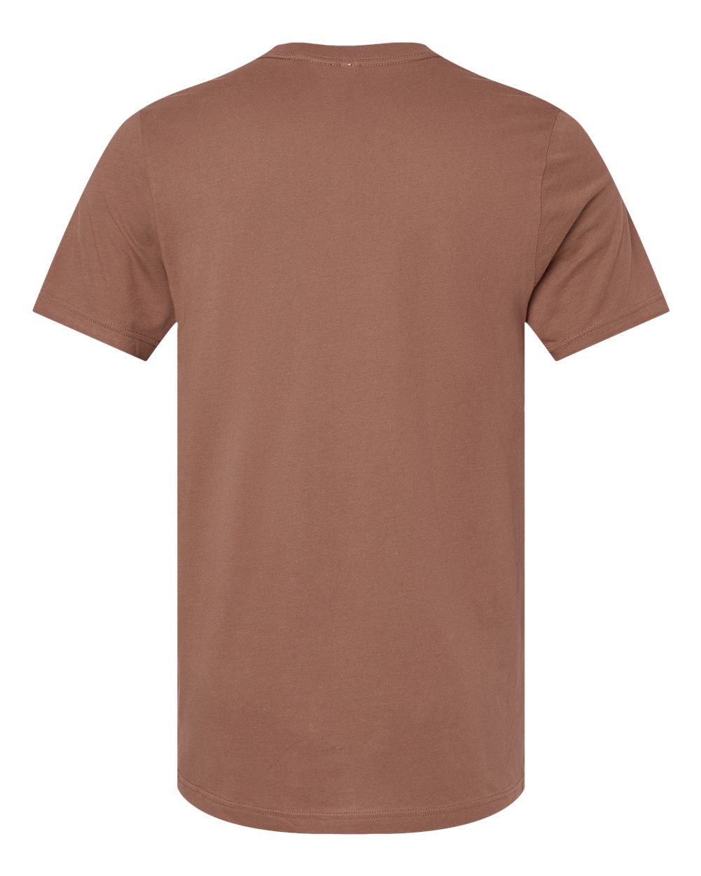 BELLA + CANVAS 3001 Jersey Tee - Chestnut - Back View