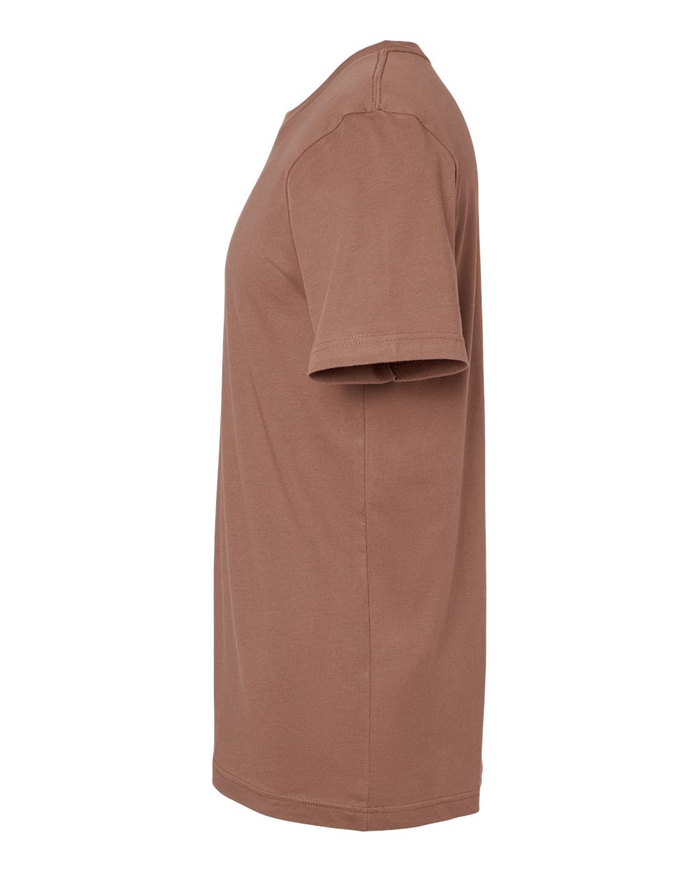 BELLA + CANVAS 3001 Jersey Tee - Chestnut - Direct Side