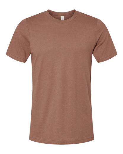 BELLA + CANVAS 3001 Jersey Tee - Chestnut - Front View