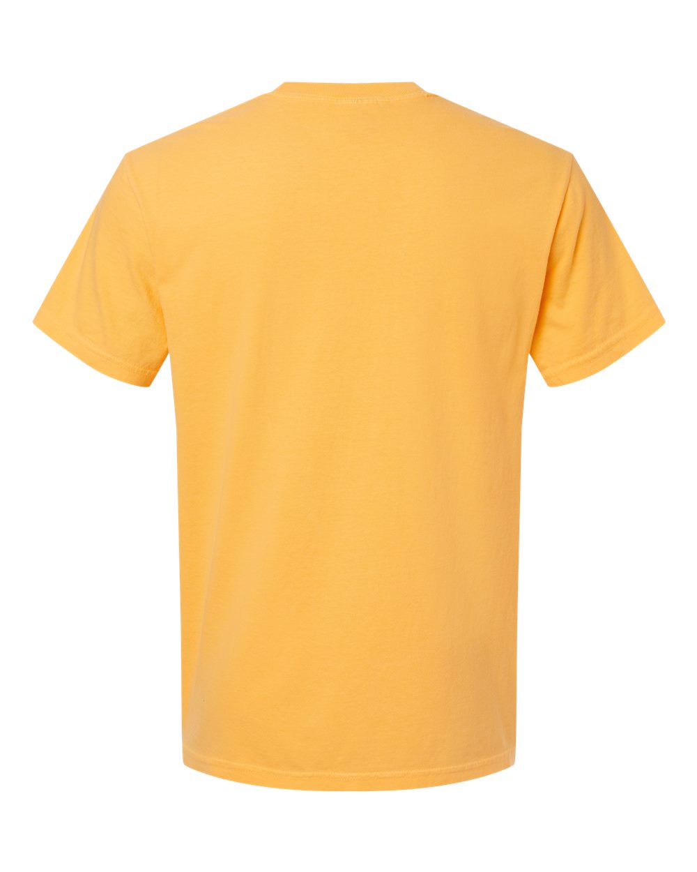 Comfort Colors 1717 Unisex Garment-Dyed Heavyweight T-Shirt - Citrus - Back View