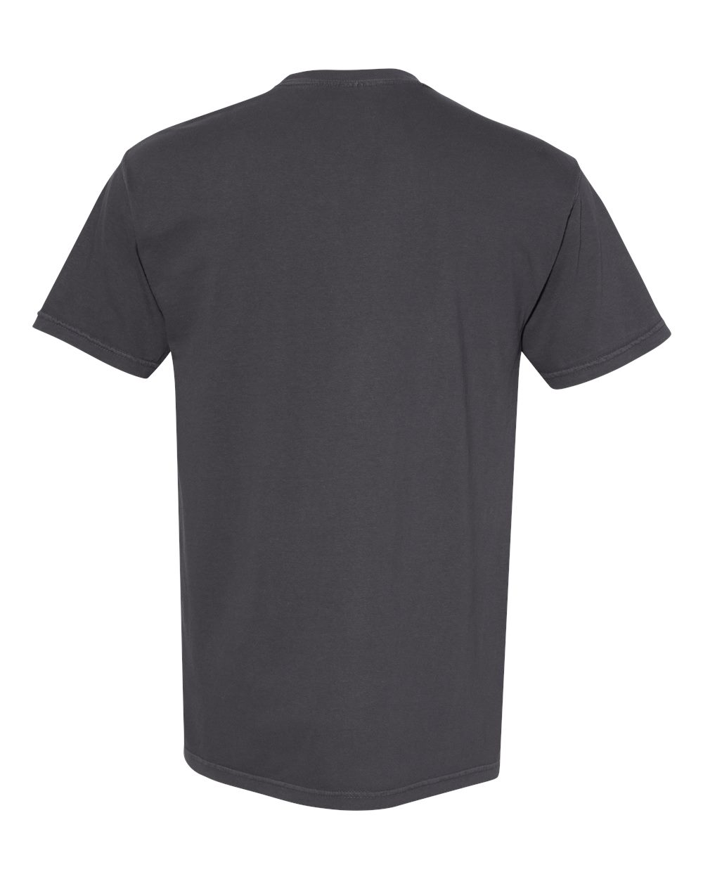 Comfort Colors 1717 Unisex Garment-Dyed Heavyweight T-Shirt - Graphite - Back View