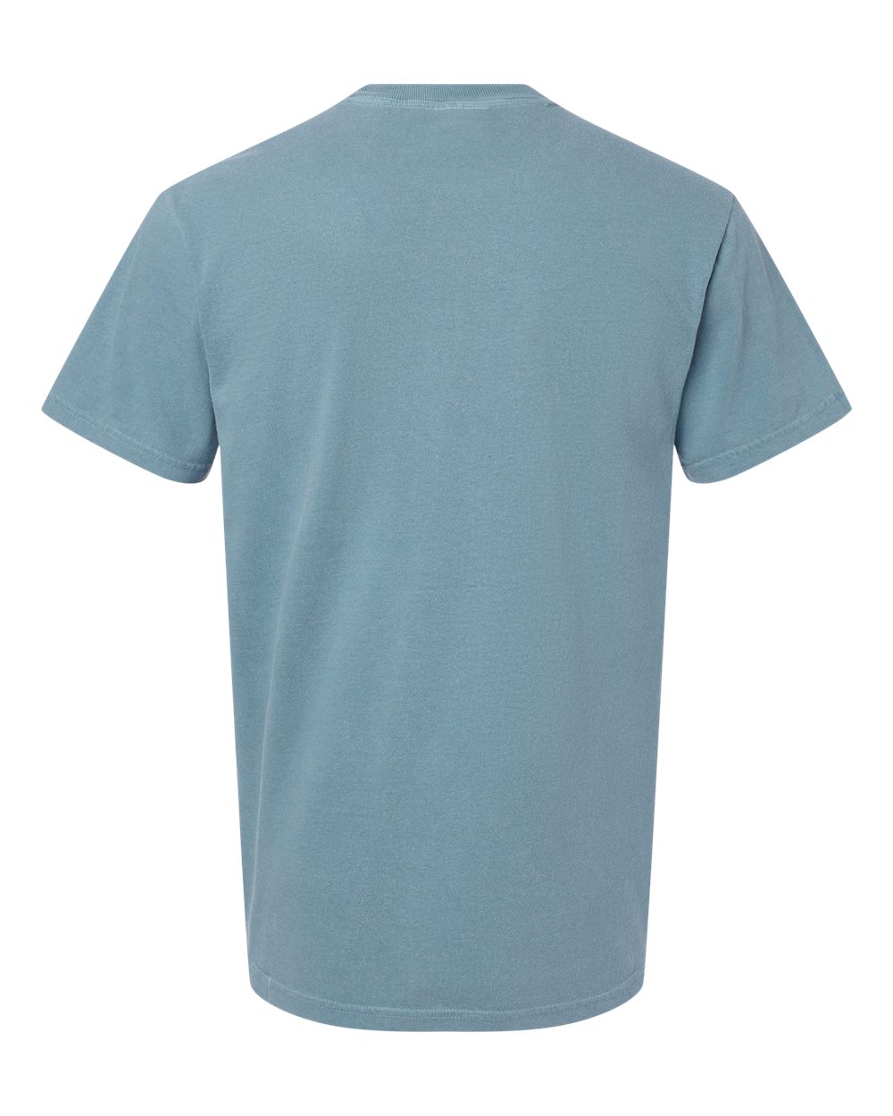 Comfort Colors 1717 Unisex Garment-Dyed Heavyweight T-Shirt - Ice Blue - Back View