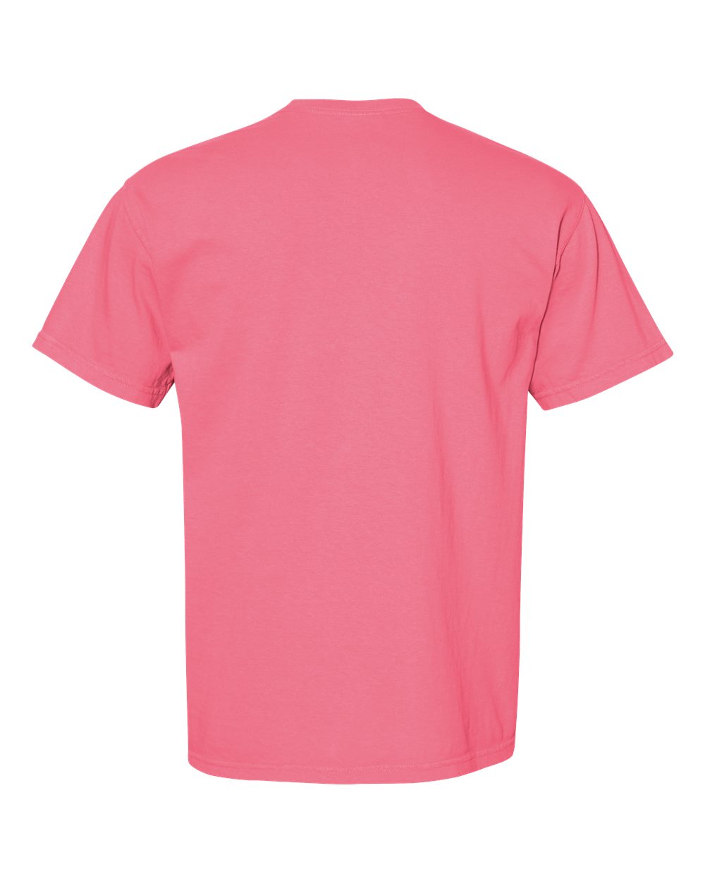 Comfort Colors 1717 Unisex Garment-Dyed Heavyweight T-Shirt - Crunchberry - Back View