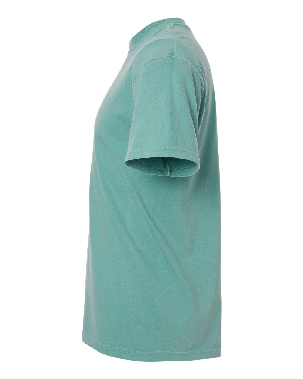 Comfort Colors 1717 Unisex Garment-Dyed Heavyweight T-Shirt - Seafoam - Direct Side