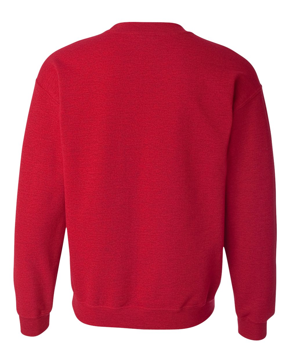 Gildan 18000 Unisex Heavy Blend™ Crewneck Sweatshirt - Antique Cherry Red - Back View