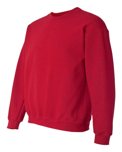 Gildan 18000 Unisex Heavy Blend™ Crewneck Sweatshirt - Antique Cherry Red - Side View