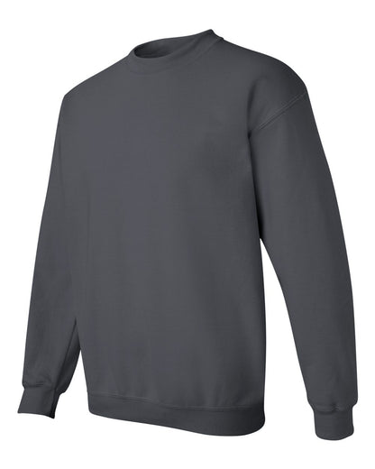 Gildan 18000 Unisex Heavy Blend™ Crewneck Sweatshirt - Charcoal - Side View
