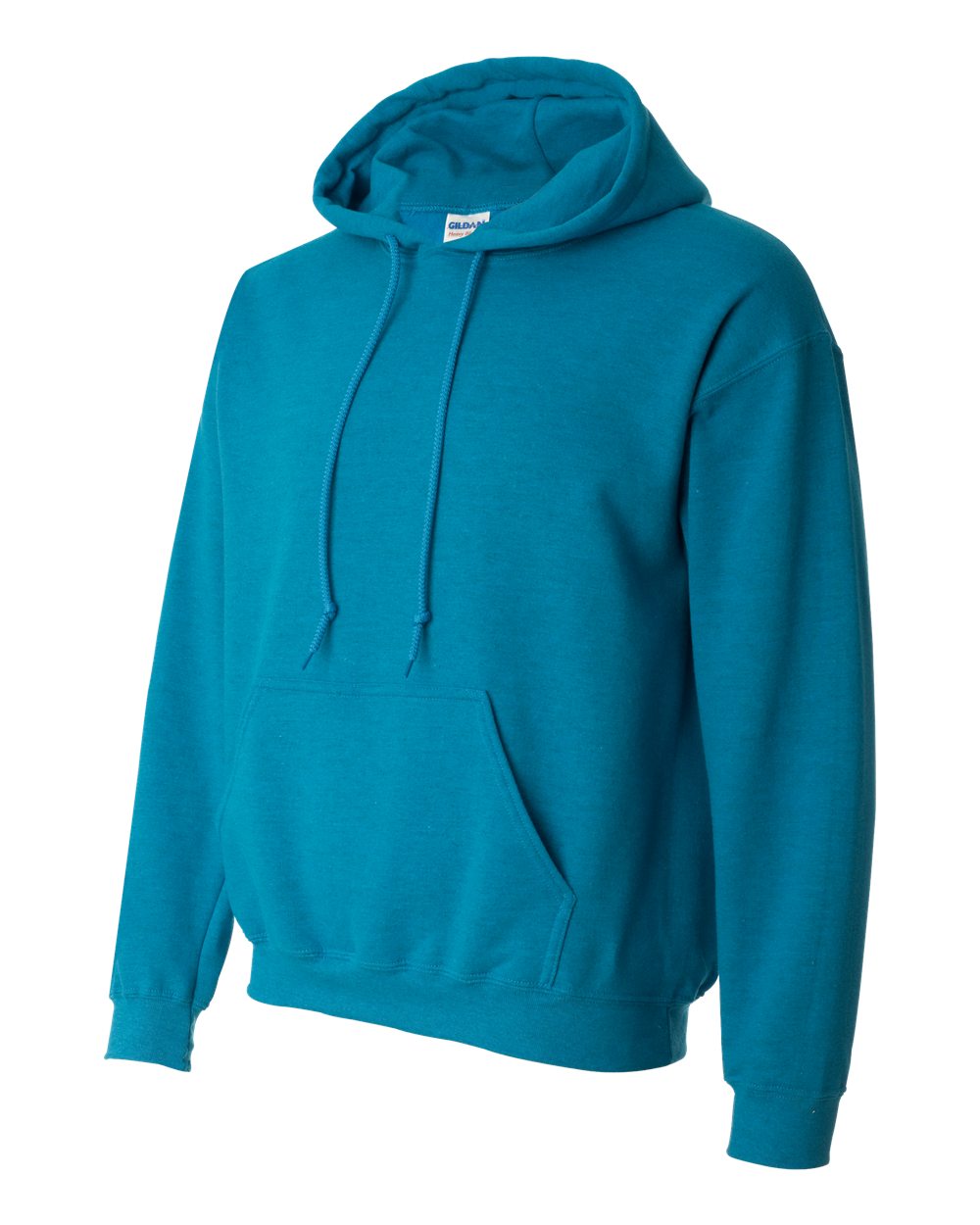 Gildan 18500 Unisex Heavy Blend™ Hooded Sweatshirt - Antique Sapphire - Side View