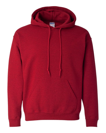 Gildan 18500 Unisex Heavy Blend™ Hooded Sweatshirt - Antique Cherry Red - Front View