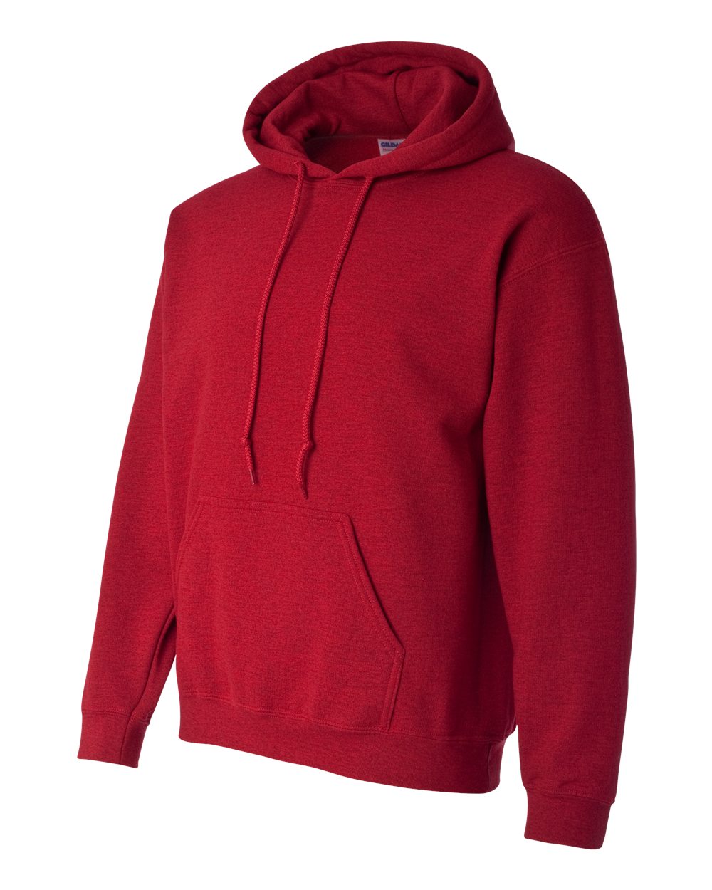 Gildan 18500 Unisex Heavy Blend™ Hooded Sweatshirt - Antique Cherry Red - Side View