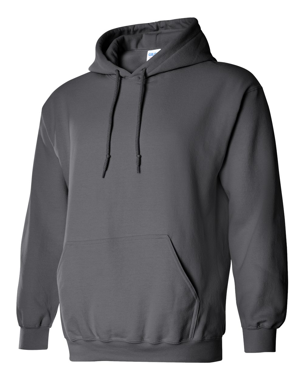 Gildan 18500 Unisex Heavy Blend™ Hooded Sweatshirt - Charcoal - Side View