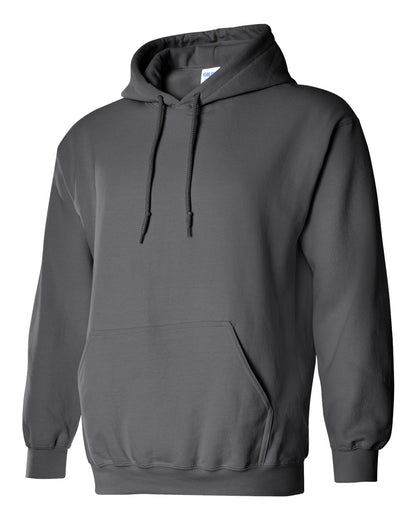 Gildan 18500 Unisex Heavy Blend™ Hooded Sweatshirt - Charcoal - Side View