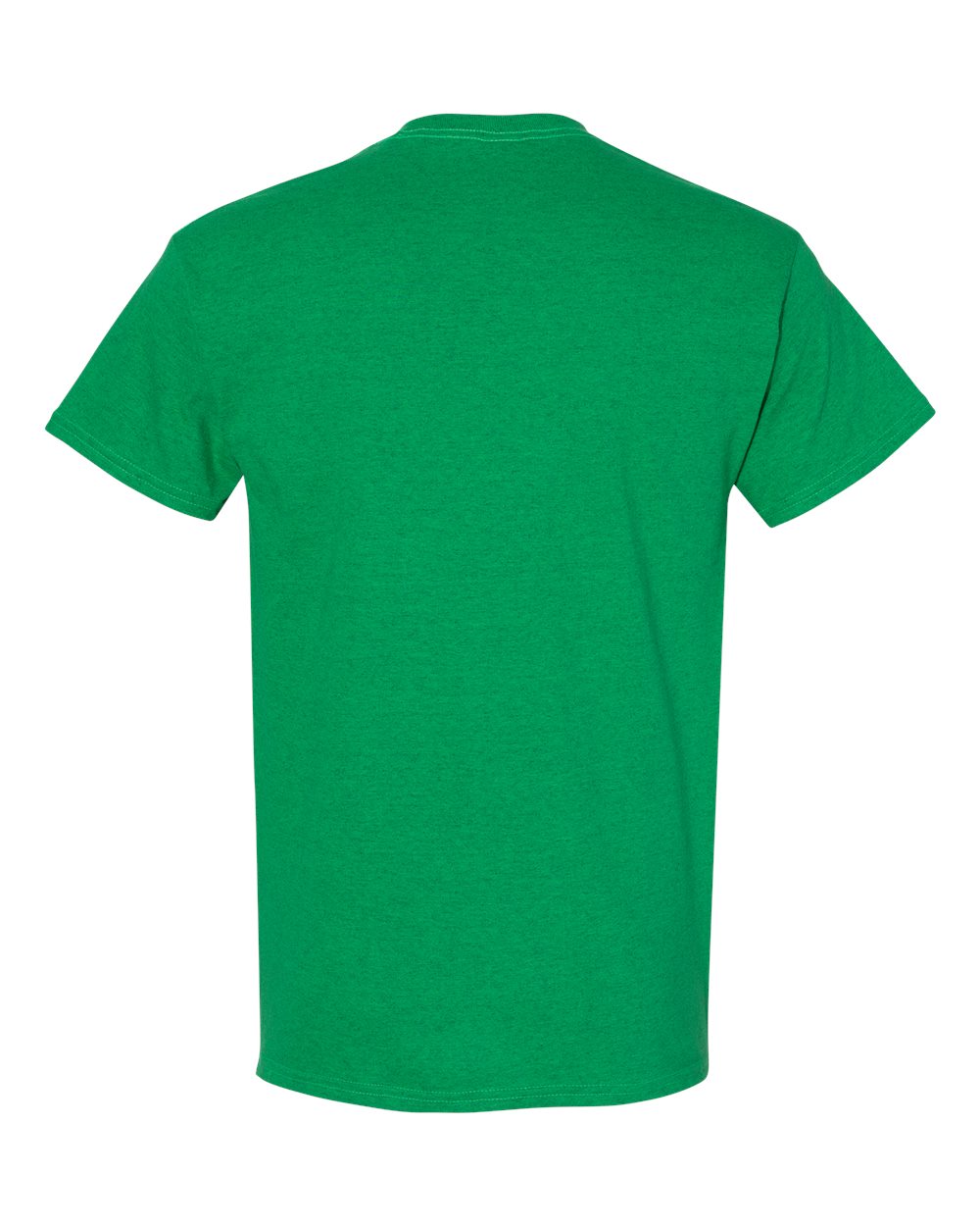 Gildan 5000 Unisex Heavy Cotton™ T-Shirt - Antique Irish Green - Back View